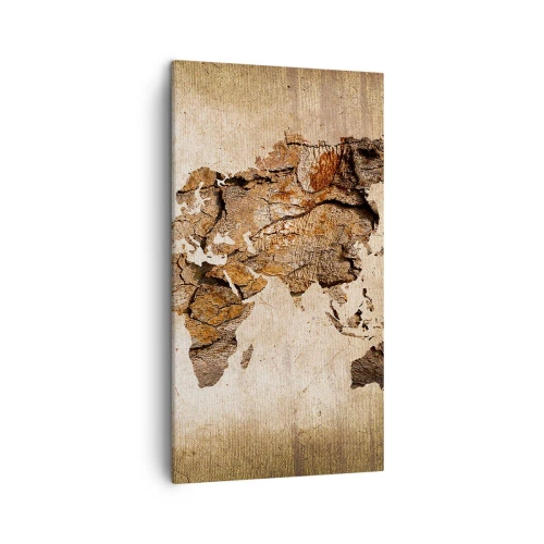 Quadro su tela - Stampe su Tela - Alla scoperta del mondo - 45x80 cm