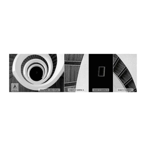 Campione di Fotomurale Premium Canvas - Verso l'essenza delle cose - Pezzo, Astrazione, Scala a chiocciola - 100x30 cm