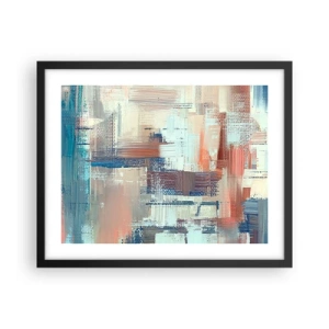 Poster in cornice nera - Arrivando alla luce - 50x40 cm