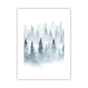 Poster - Avvolti nella nebbia - 30x40 cm