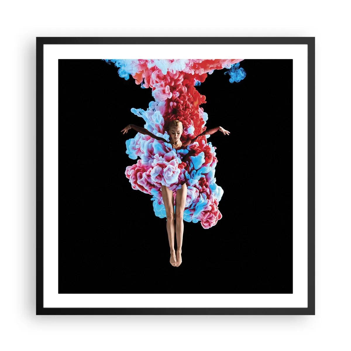 Poster in cornice nera - In pieno rigoglio - 60x60 cm