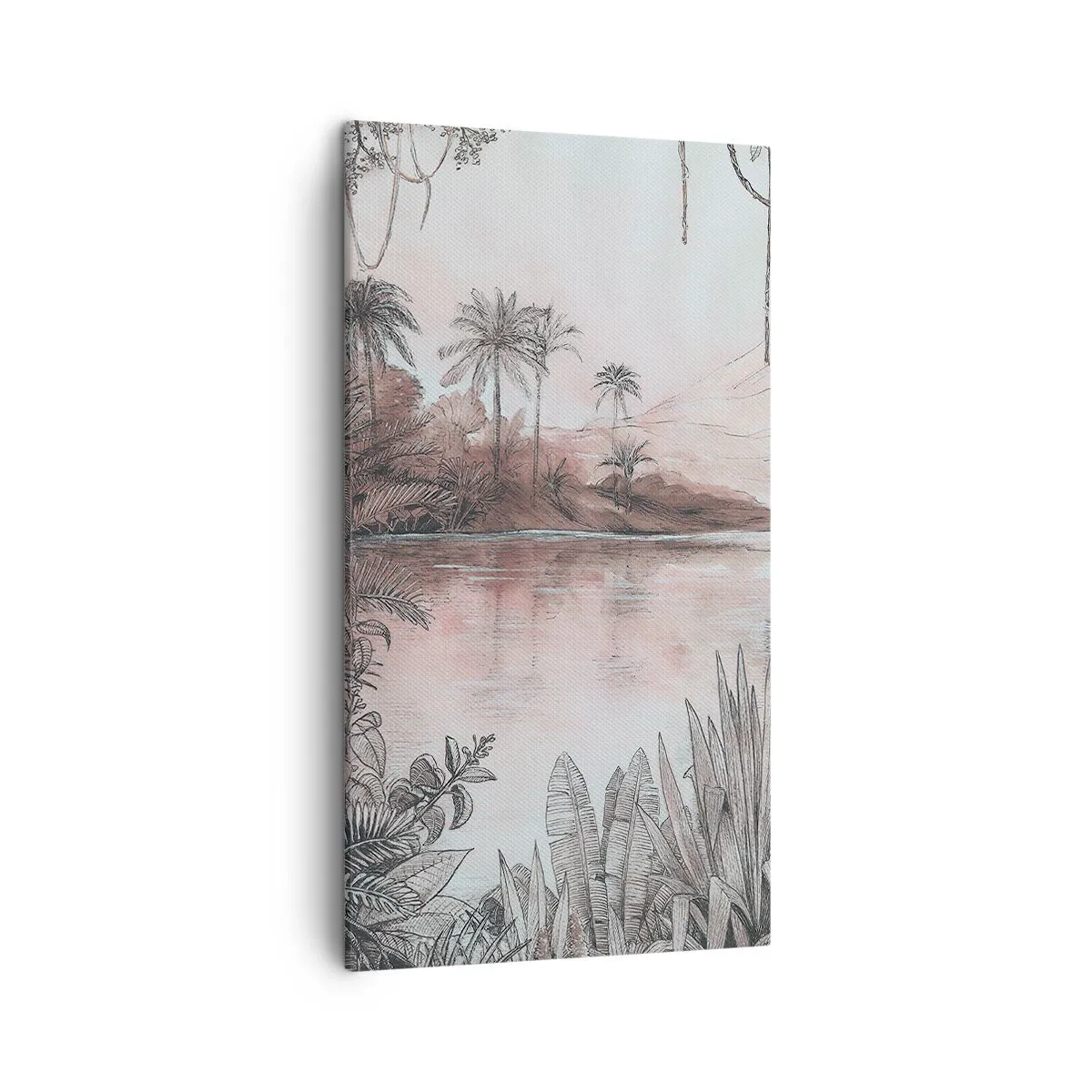 Quadro su tela - Stampe su Tela - Diario di un esploratore del 19esimo secolo - 45x80 cm