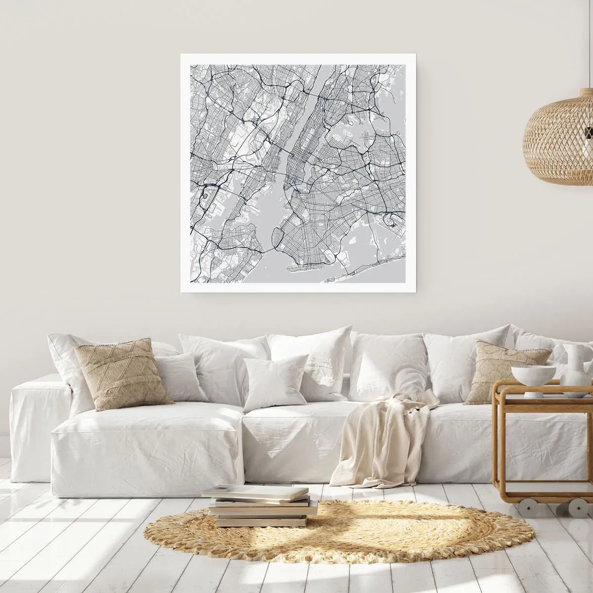 Poster - Anatomia della metropoli - 60x60 cm