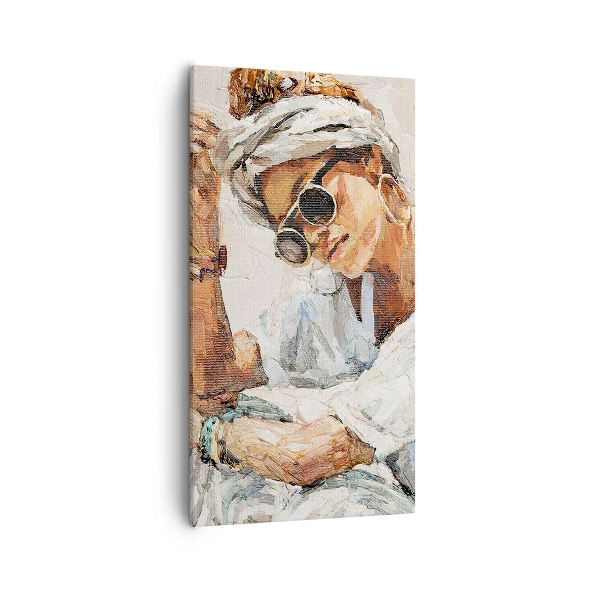 Quadro su tela - Stampe su Tela - Ritratto in pieno sole - 55x100 cm