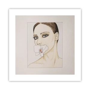 Poster - Simbolo di eleganza e bellezza - 40x40 cm