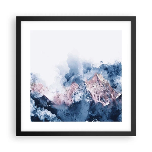 Poster in cornice nera - Queste si che sono cime! - 40x40 cm