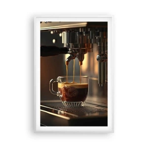 Poster in cornice bianca - Miscela sensuale - 61x91 cm