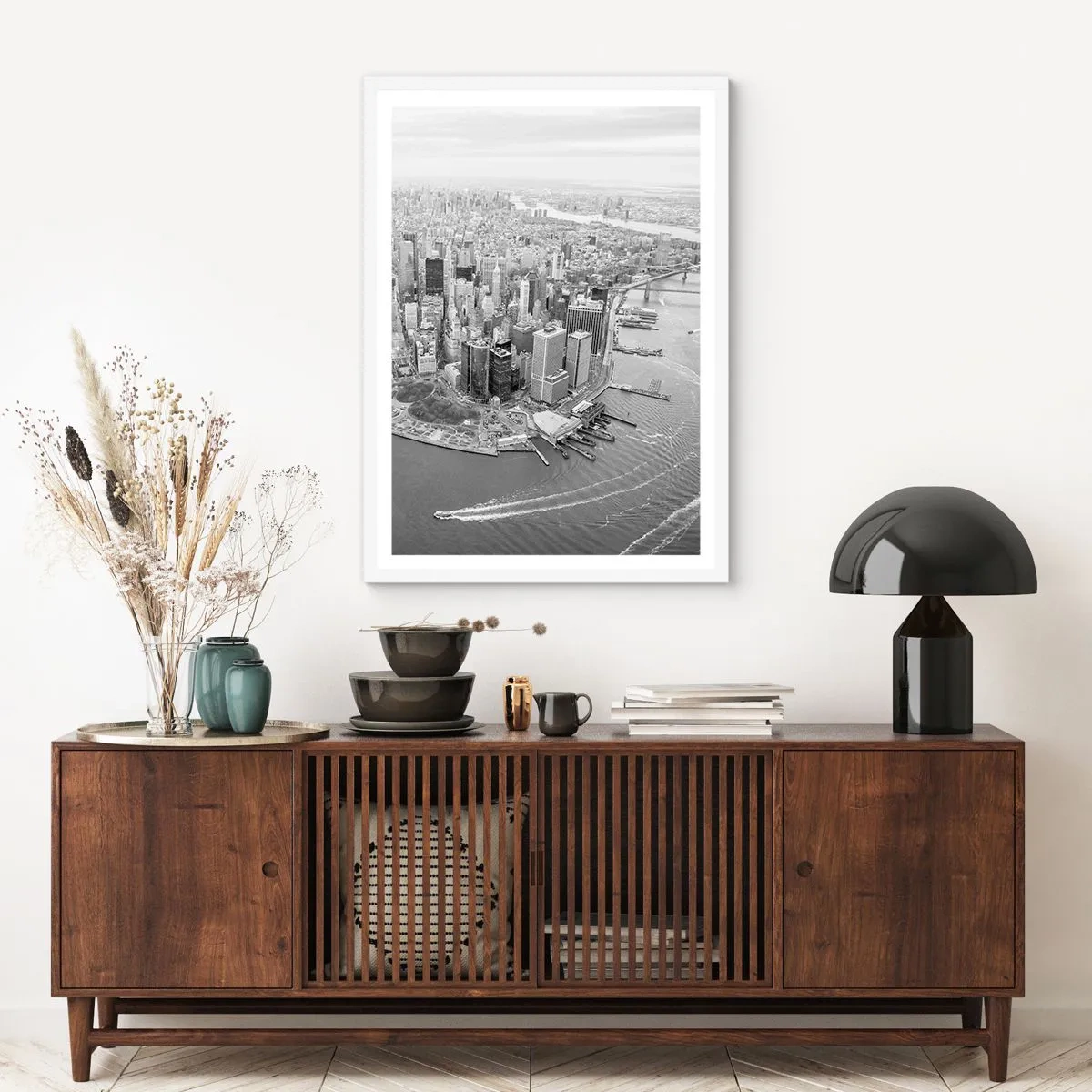 Poster in cornice bianca - Come non amarla? - 70x100 cm