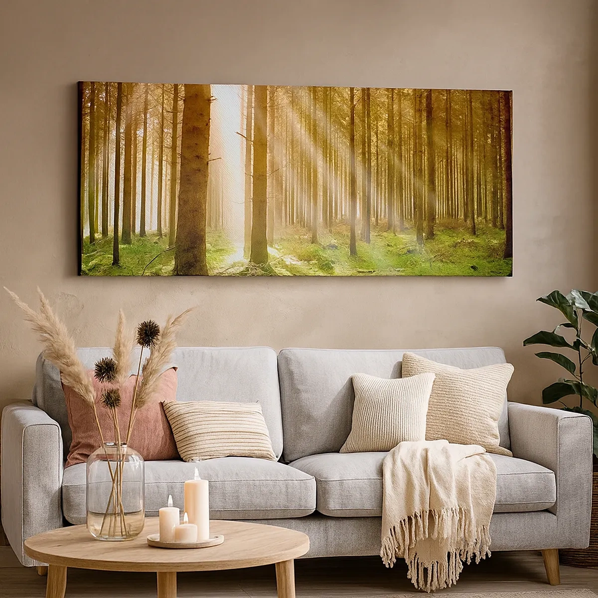 Quadro su tela - Stampe su Tela - Adesso appaiono gli elfi - 30x30 cm