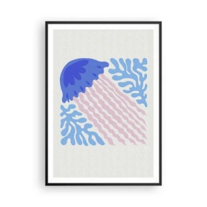 Poster in cornice nera - Come di un altro mondo - 70x100 cm