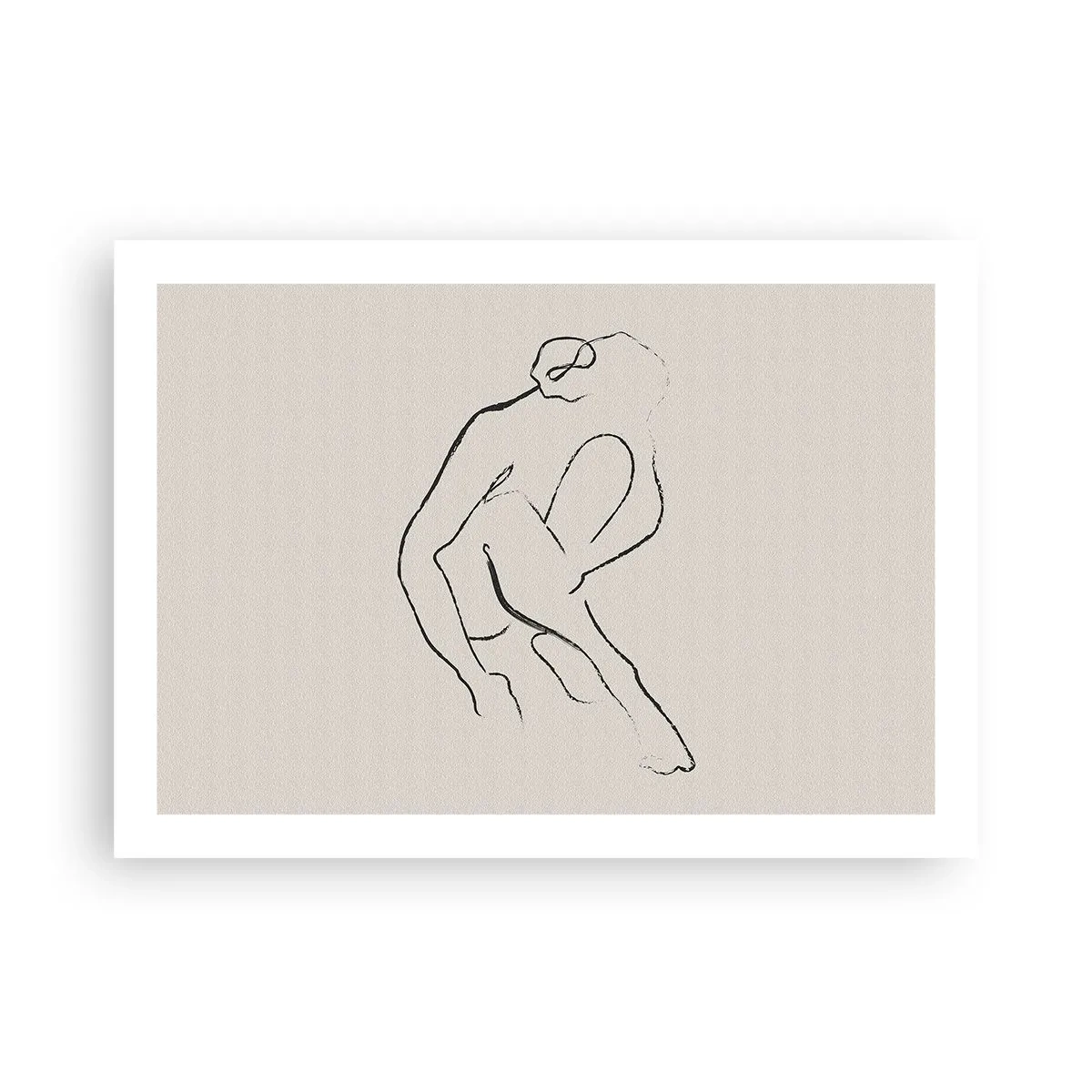 Poster - Schizzo intimo - 70x50 cm