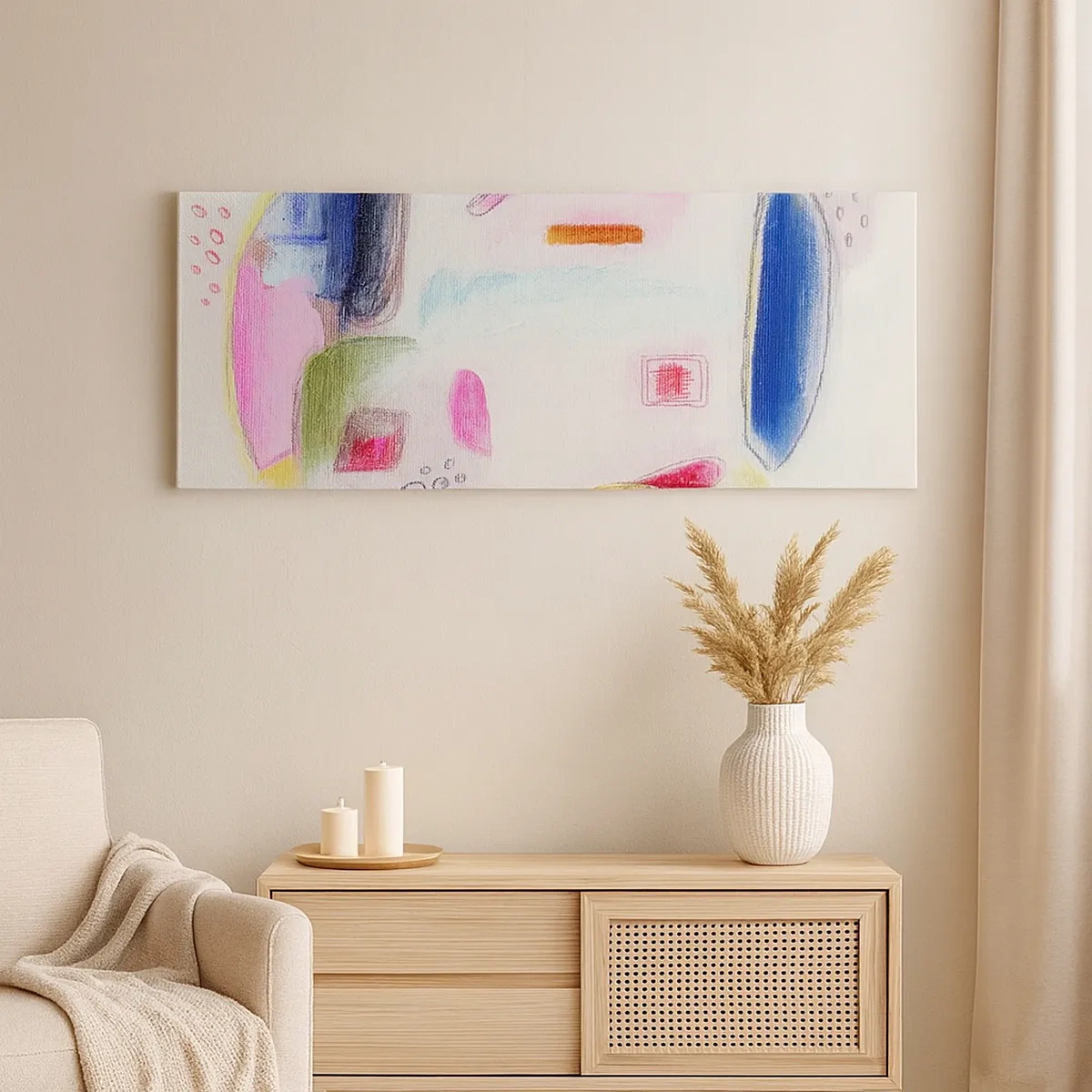 Quadro su tela - Stampe su Tela - Più convesse che concave o piatte - 30x30 cm