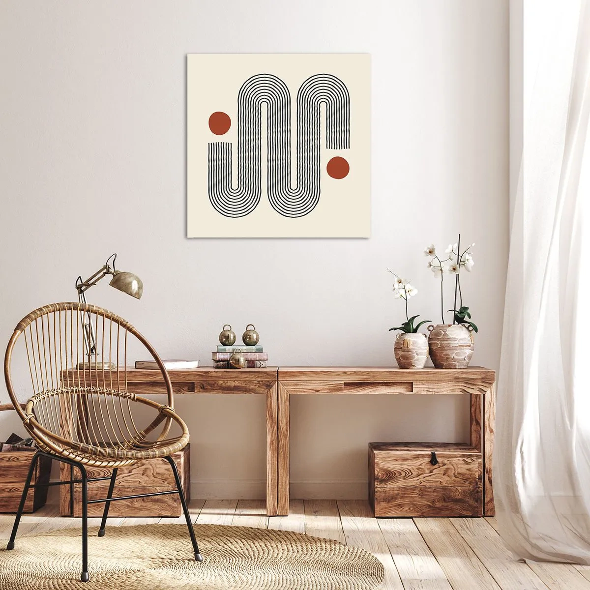 Quadro su tela - Stampe su Tela - Dall'inizio alla fine - 30x30 cm
