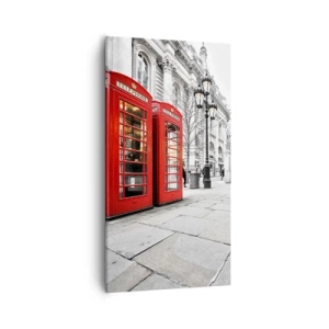 Quadro su tela - Stampe su Tela - Welcome to London - 55x100 cm