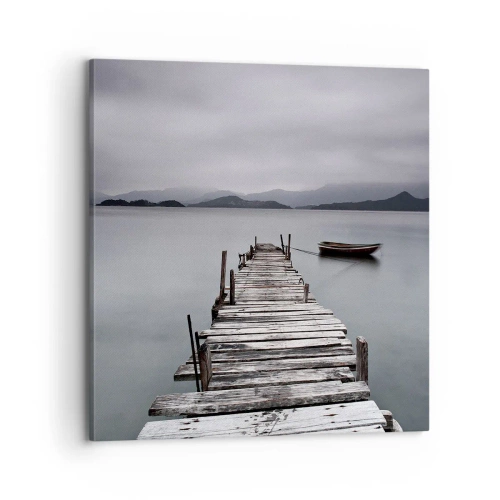 Quadro su tela - Stampe su Tela - Domani puoi partire - 70x70 cm