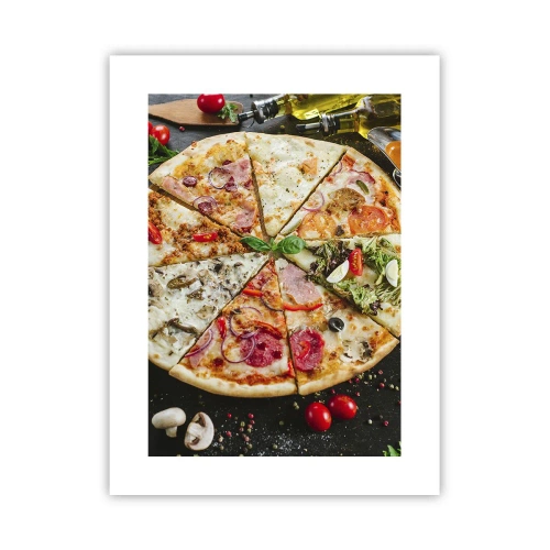 Poster - Ventaglio di gusti - 30x40 cm