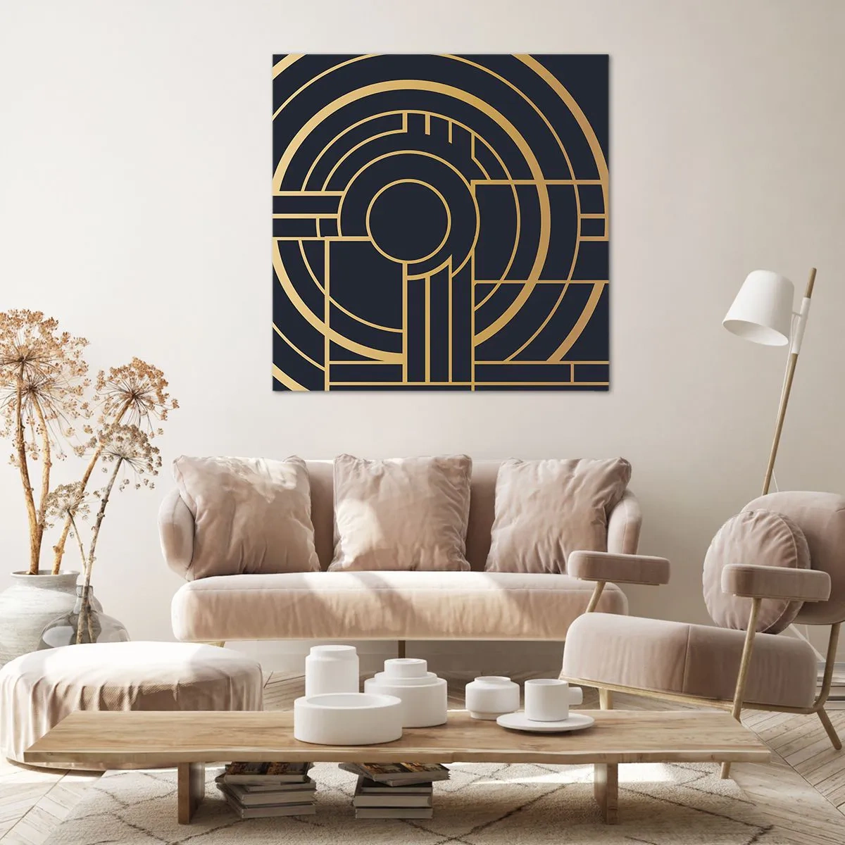 Quadro su tela - Stampe su Tela - Il giro delle cose - 40x40 cm