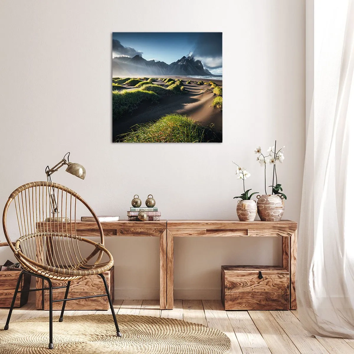 Quadro su tela - Stampe su Tela - Armonia degli elementi - 50x50 cm