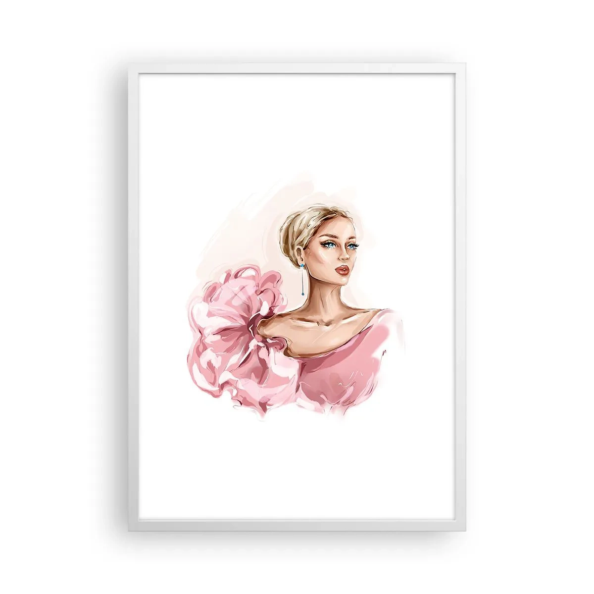 Poster in cornice bianca - Come un quadro... - 50x70 cm