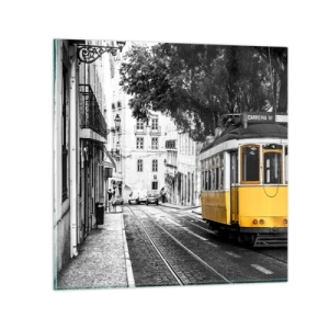 Quadro su vetro - Con il fado in sottofondo - 40x40 cm