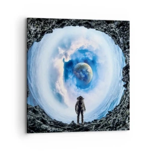 Quadro su tela - Stampe su Tela - Già vicino a casa - 70x70 cm