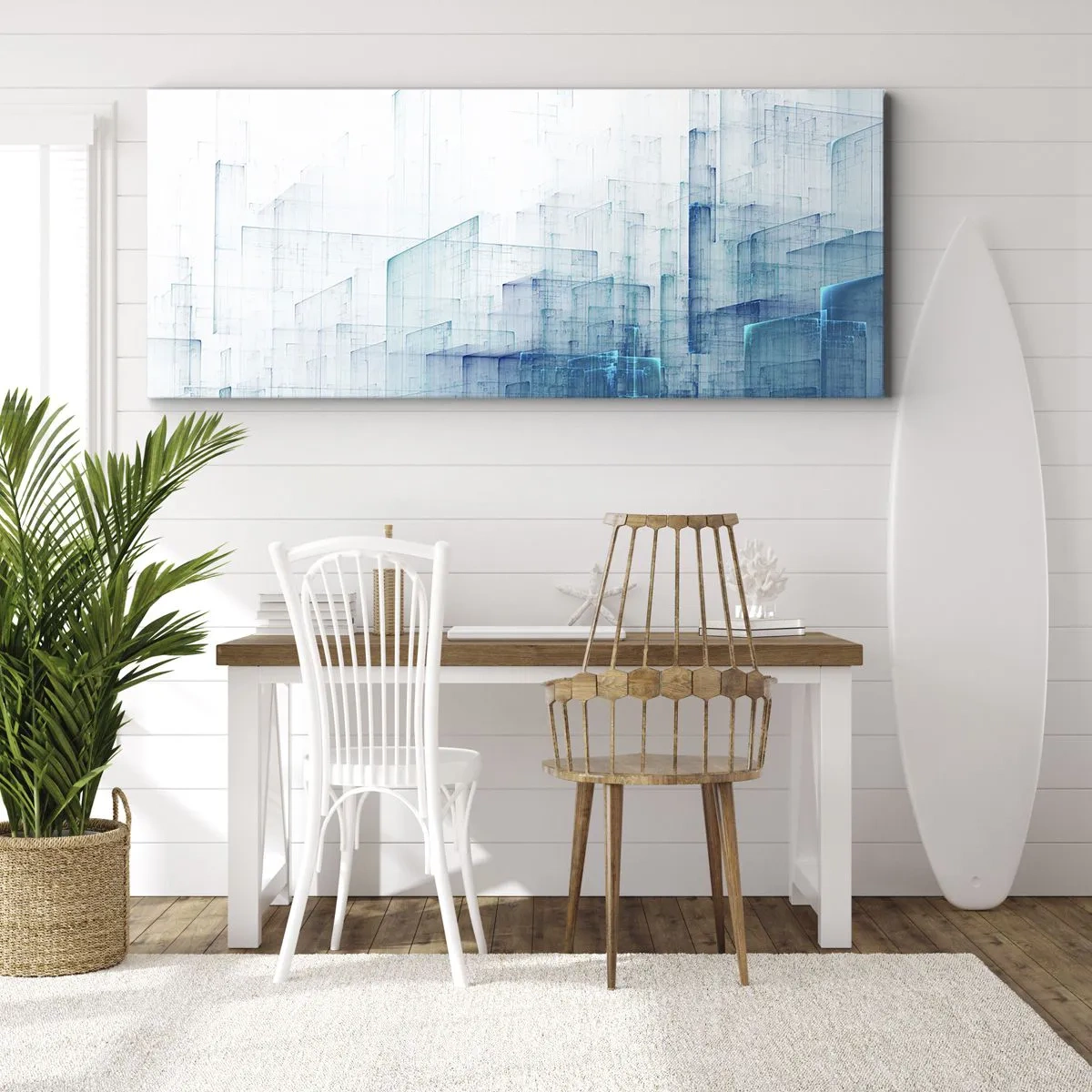 Quadro su tela - Stampe su Tela - E lo spazio fu - 100x40 cm