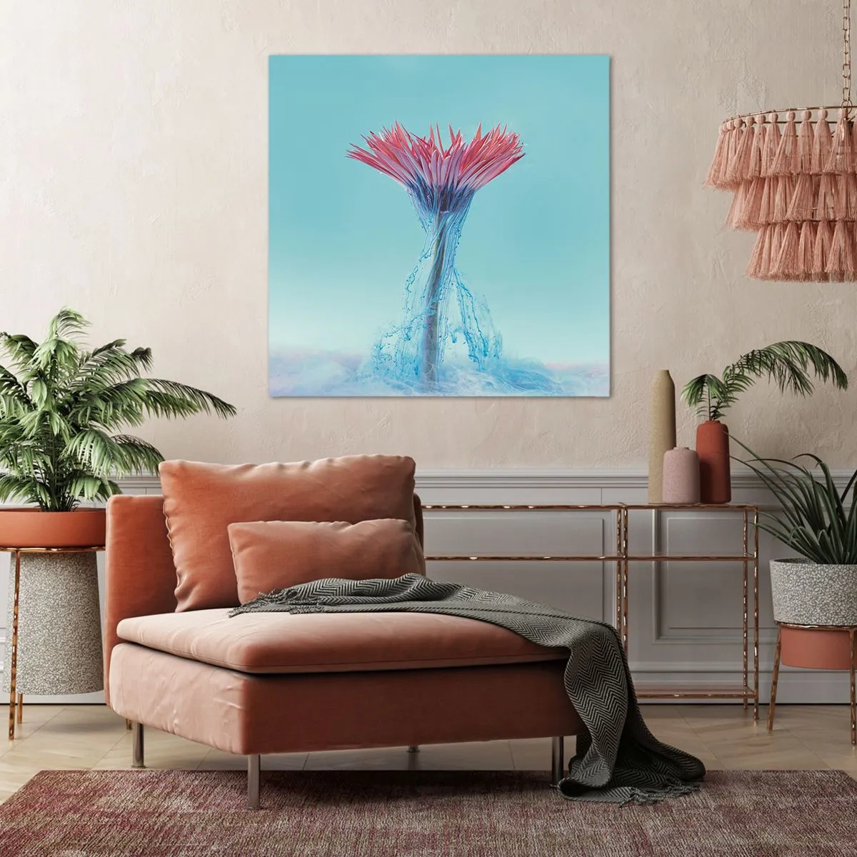 Quadro su tela - Stampe su Tela - L'abbraccio che ravviva - 60x60 cm