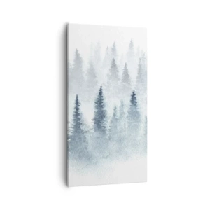 Quadro su tela - Stampe su Tela - Avvolti nella nebbia - 55x100 cm