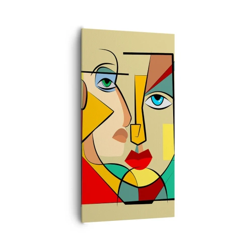 Quadro su tela - Stampe su Tela - Coppia affiatata - 65x120 cm