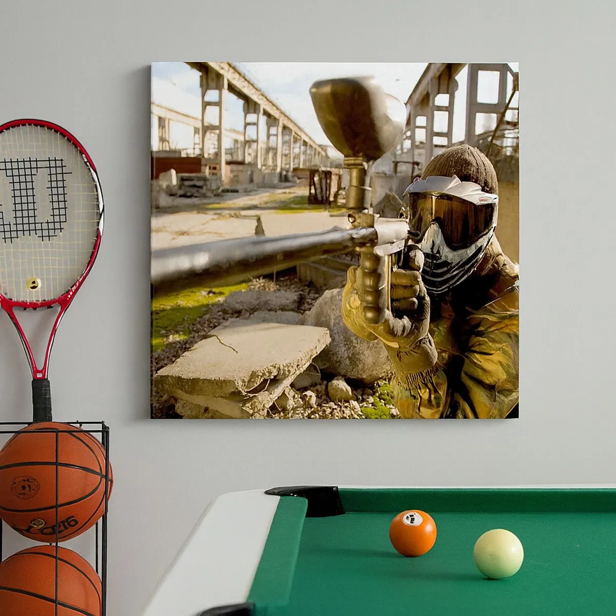 Quadro su tela - Stampe su Tela - Anche tu puoi essere un eroe - 30x30 cm