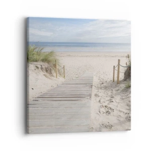 Quadro su tela - Stampe su Tela - Fino all'orizzonte - 40x40 cm