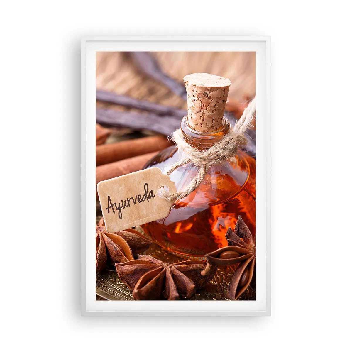 Poster in cornice bianca - Verso l'unità del corpo e dell'anima - 61x91 cm