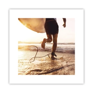 Poster - L'incontro delle onde - 30x30 cm