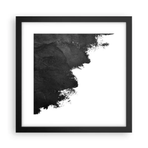 Poster in cornice nera - Gli elementi: la terra - 30x30 cm