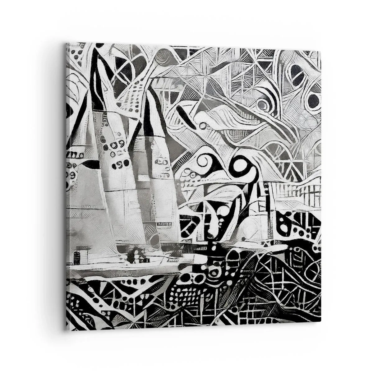 Quadro su tela - Stampe su Tela - Tra le onde - 60x60 cm