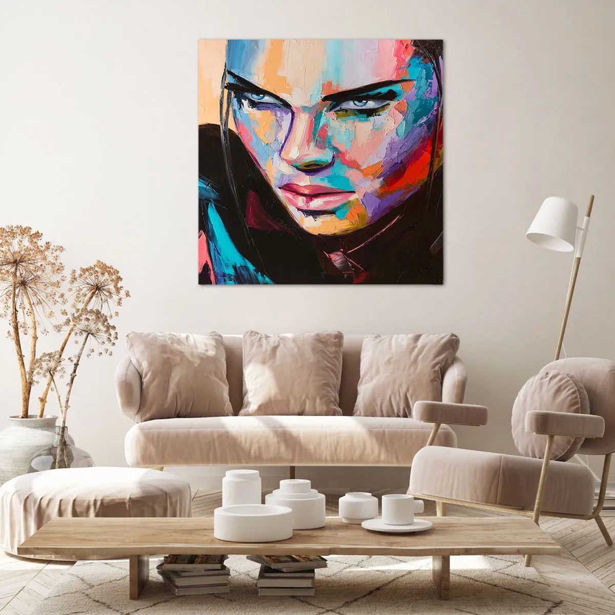 Quadro su tela - Stampe su Tela - Cuore selvatico - 70x70 cm