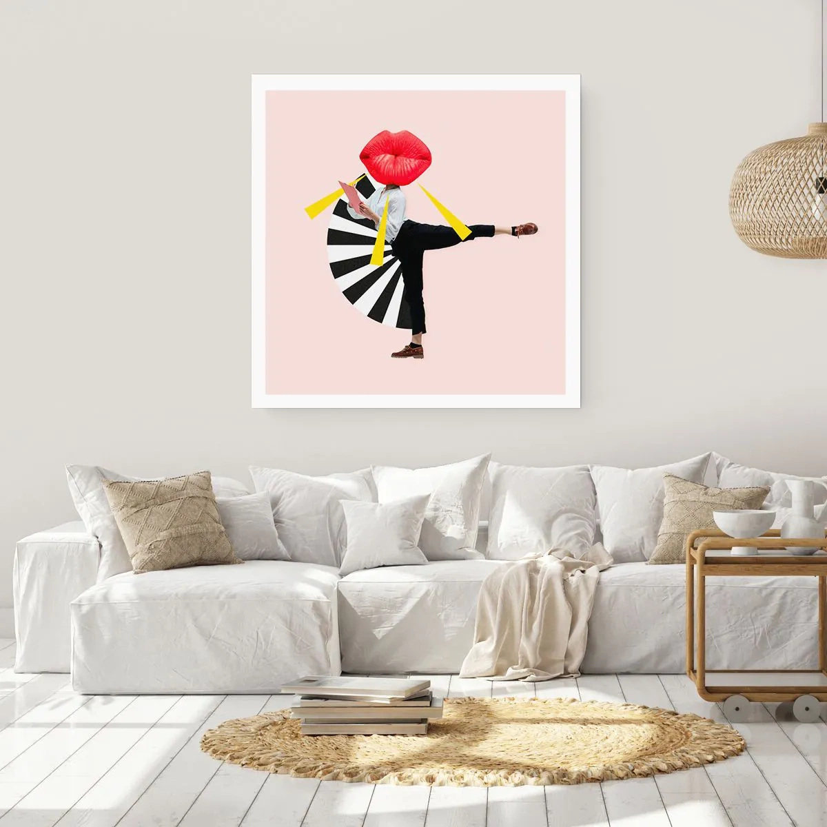 Poster - Pop-art surrealistica - 50x50 cm