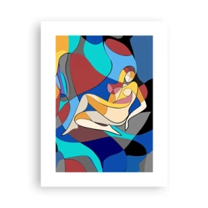 Poster - Nudo cubista - 30x40 cm