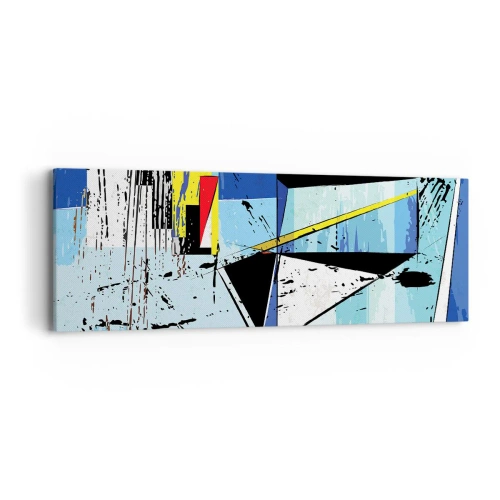 Quadro su tela - Stampe su Tela - Guardando il mondo da un'angolazione... - 90x30 cm