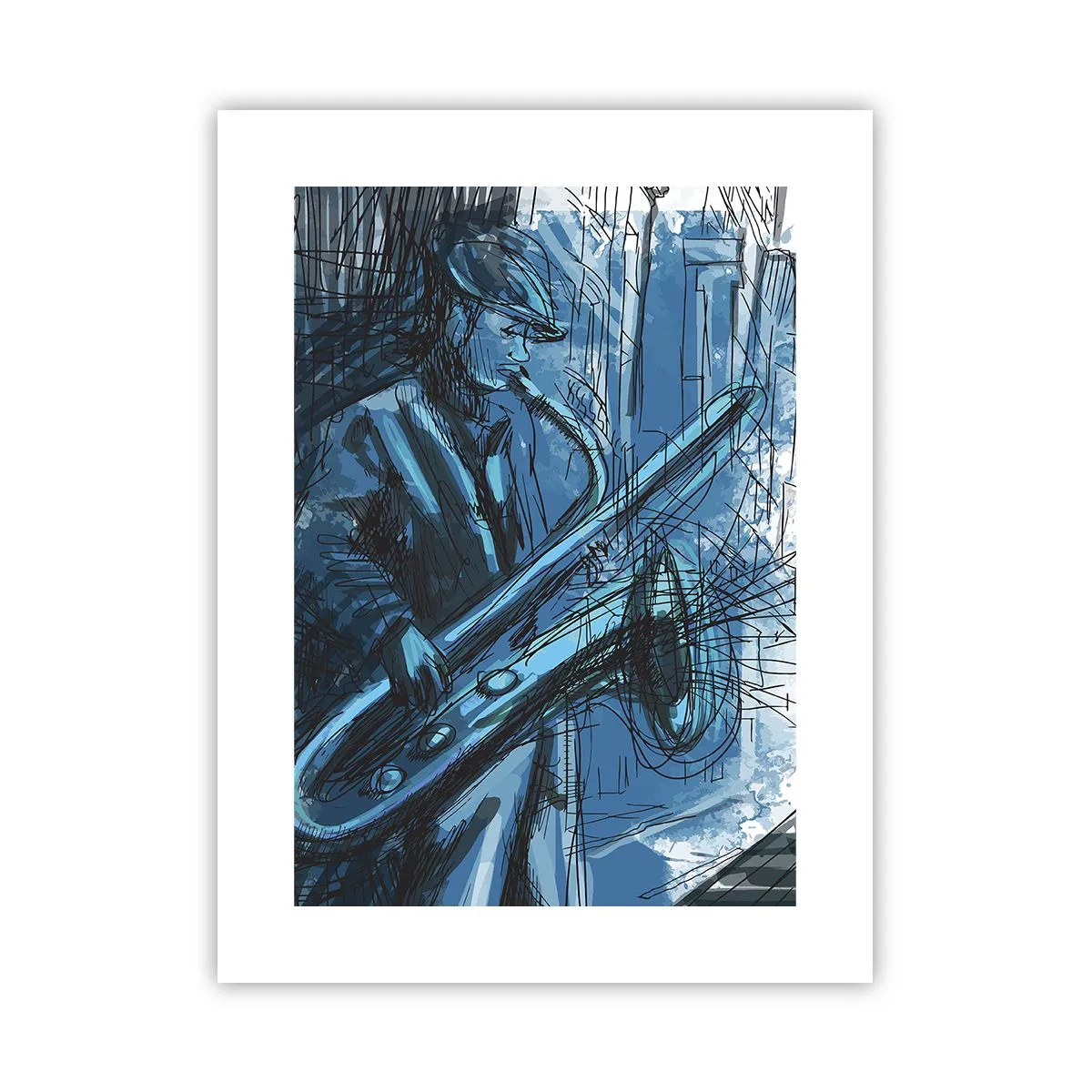 Poster - Rapsodia urbana - 30x40 cm