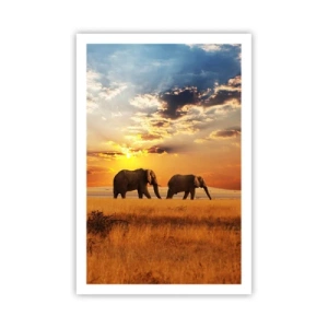 Poster - Passeggiata familiare - 61x91 cm