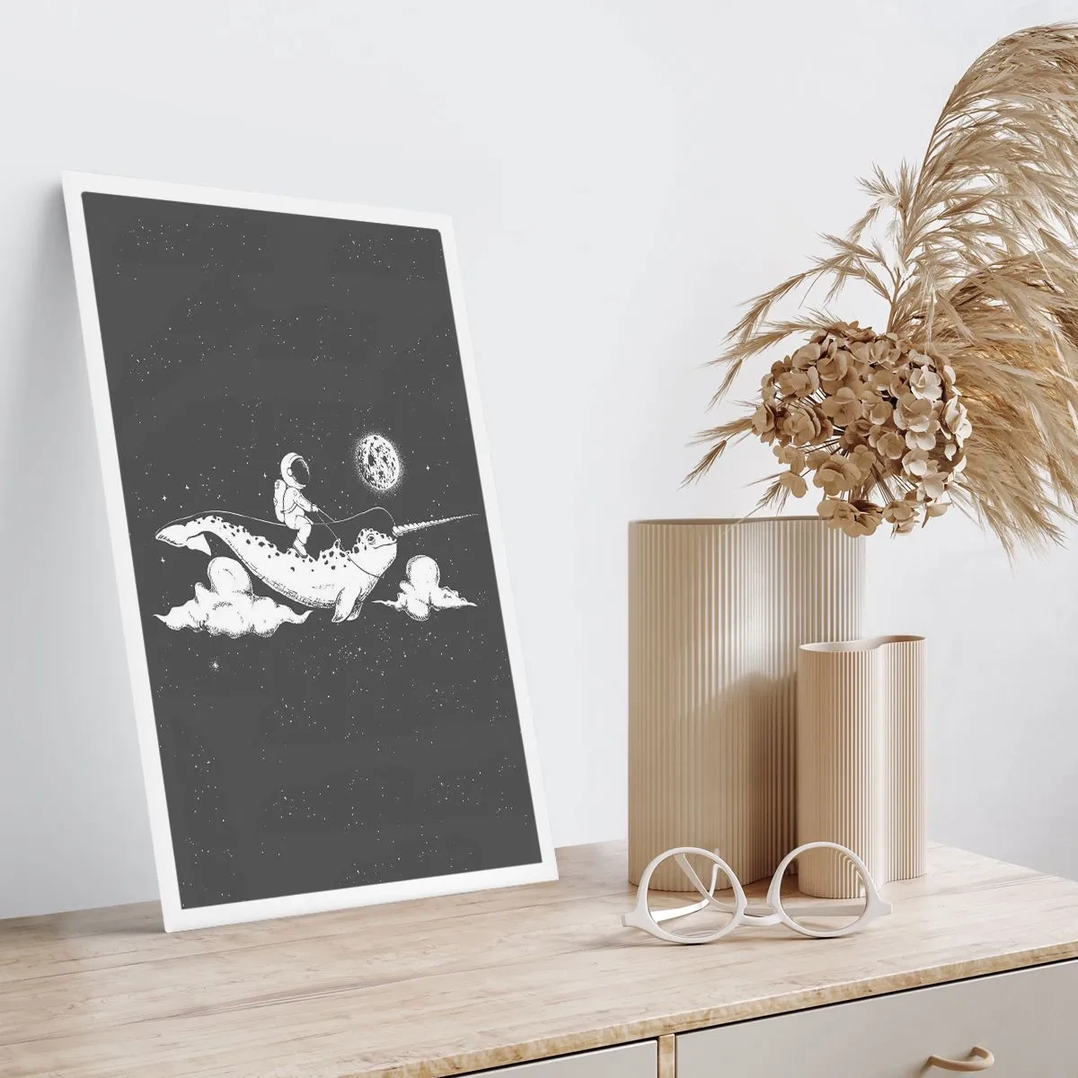 Poster - Il cavaliere dello spazio - 30x40 cm