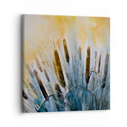 Quadro su tela - Stampe su Tela - Fresco dell'acqua, calore del sole - 30x30 cm