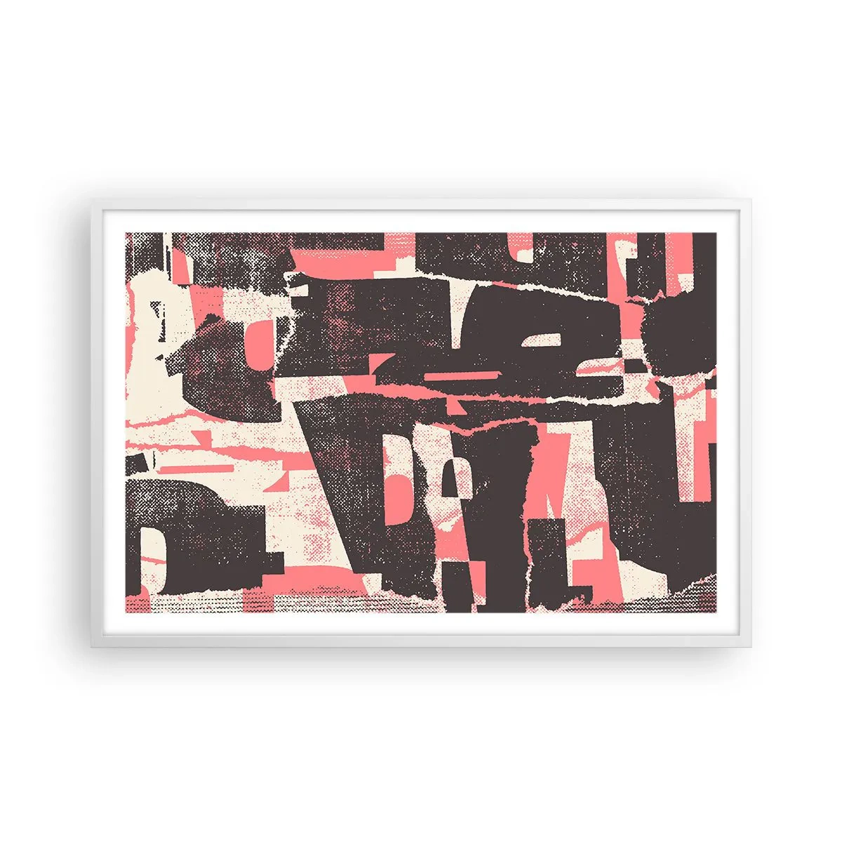 Poster in cornice bianca - Tutto il rumore - 91x61 cm