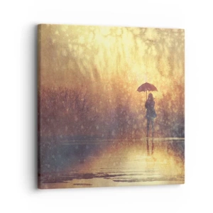 Quadro su tela - Stampe su Tela - Sento che qualcuno mi guarda - 30x30 cm