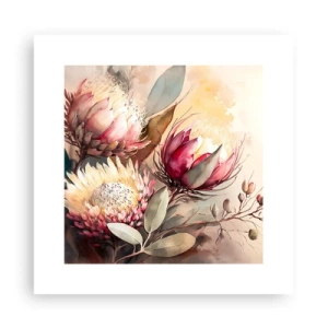 Poster - Di profilo e di fronte - 30x30 cm