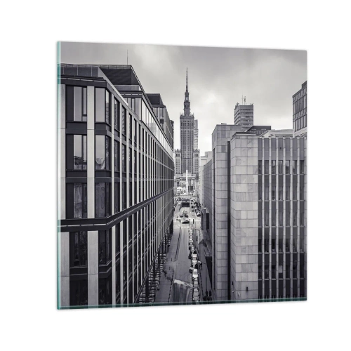 Quadro su vetro - La valle di Varsavia - 40x40 cm