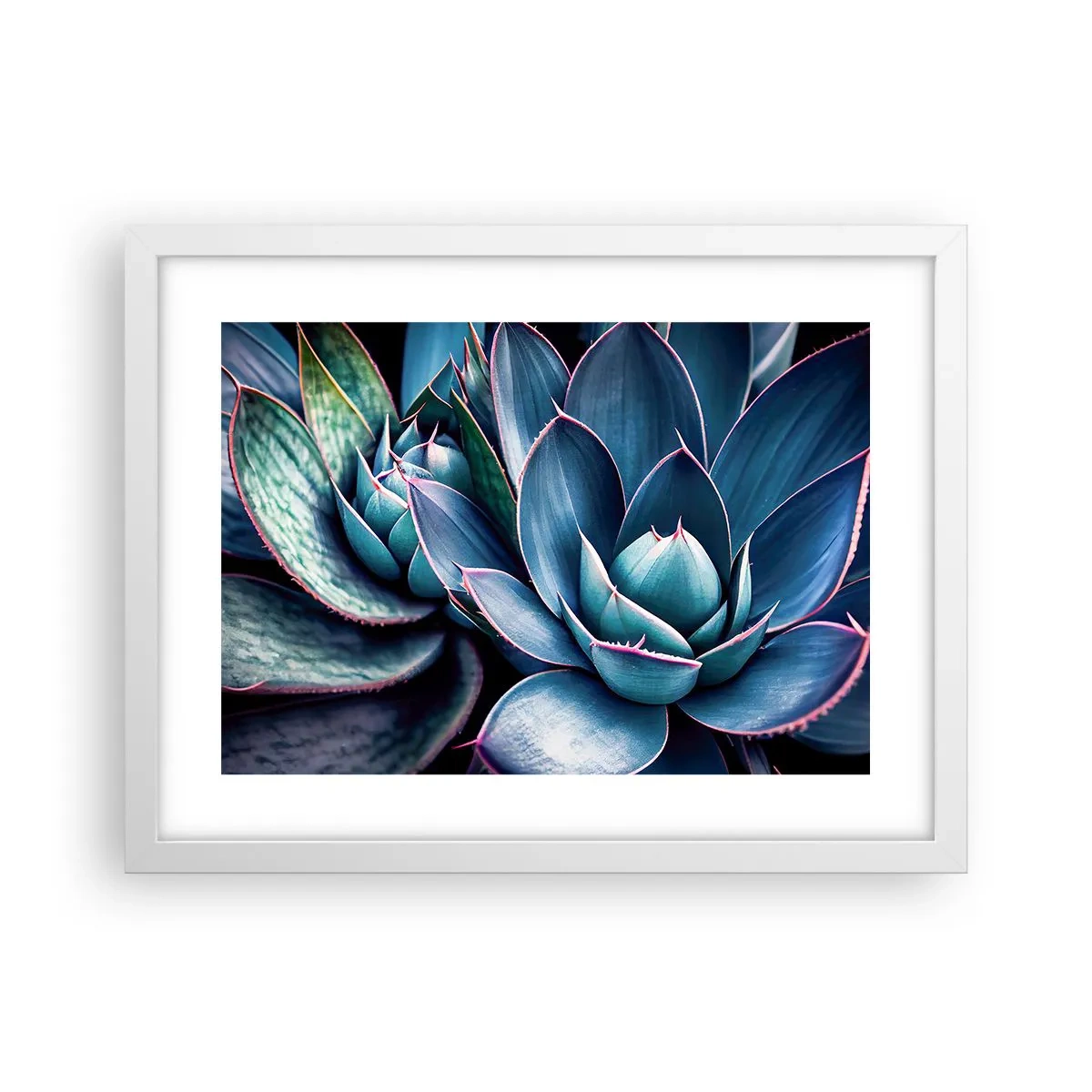 Poster in cornice bianca - Forza vitale - 40x30 cm