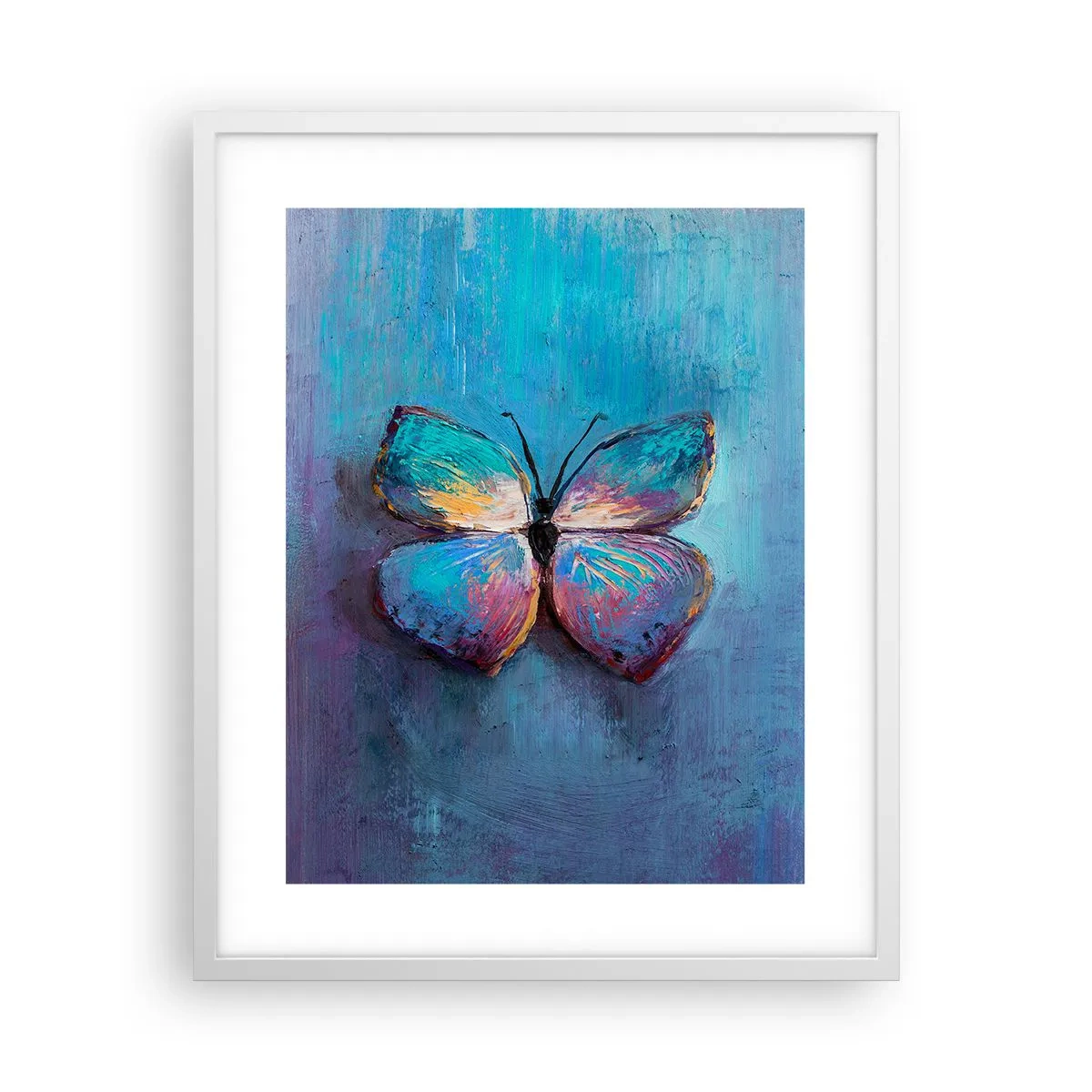 Poster in cornice bianca - In tutta la bellezza - 40x50 cm