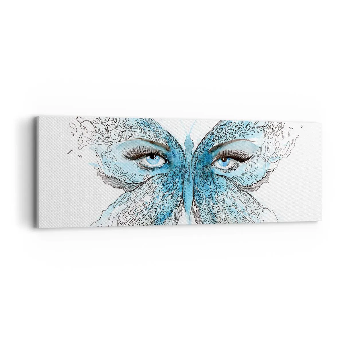 Quadro su tela - Stampe su Tela - Argo azzurro - 90x30 cm